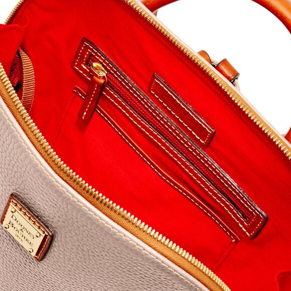 Dooney & Bourke Pebble Grain Zip Pod Backpack - Oyster - Picture 3 of 4